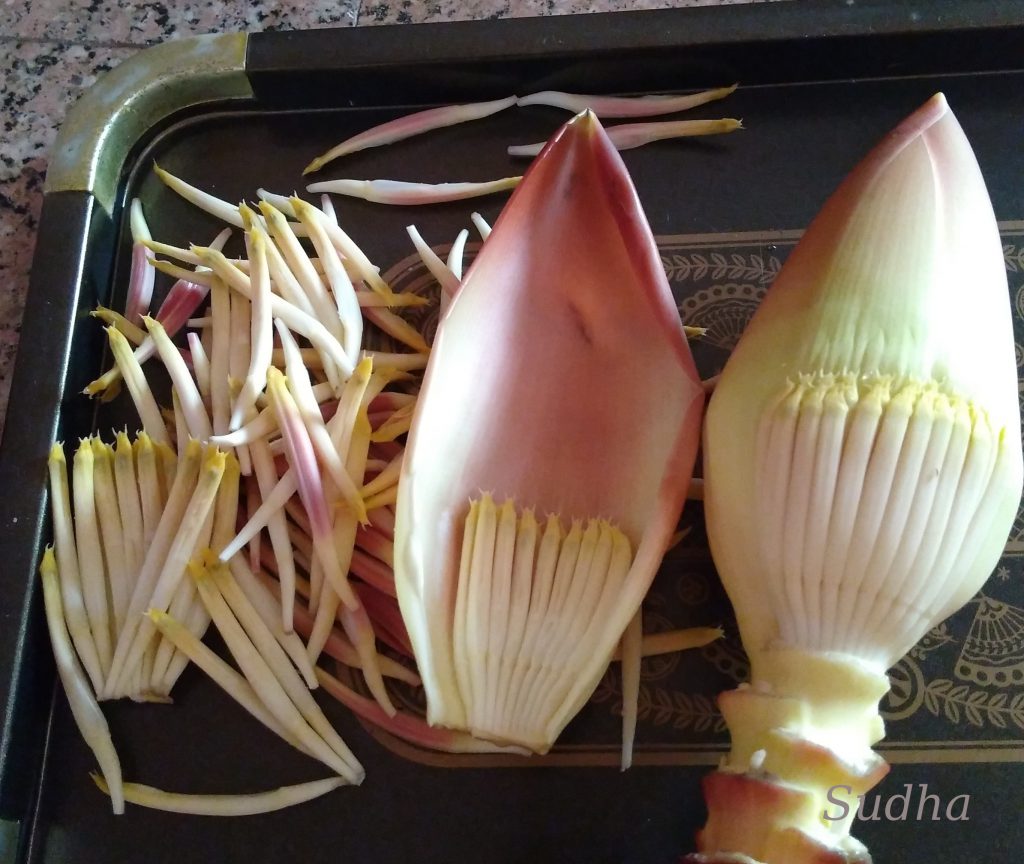 Kelfulachi Bhaaji केळफुलाची भाजी (Banana Flower / Plantain Flower