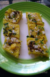 Makai Dhokla (मकाई ढोकळा )