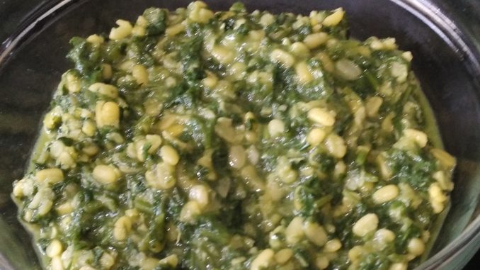 Palak MoongDal Bhaaji