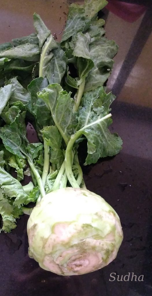 Navalkol Navalkol Dhirde ( नवलकोल धिरडं ) – Ganth Gobi Chilla - Kohlrabi (German ...