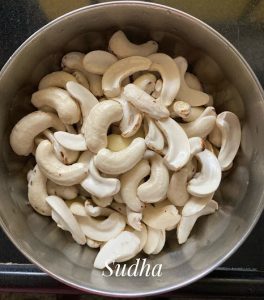 Olya Kajuchi Usal (ओल्या काजूची उसळ) – Fresh Cashew Subji