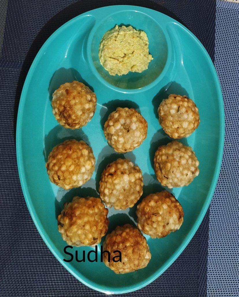 Sabudana Appe without Potato (साबुदाणा आप्पे बटाटा विरहित) Tapioca
