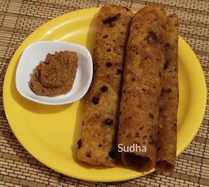 Achari Paratha (अचारी पराठा)